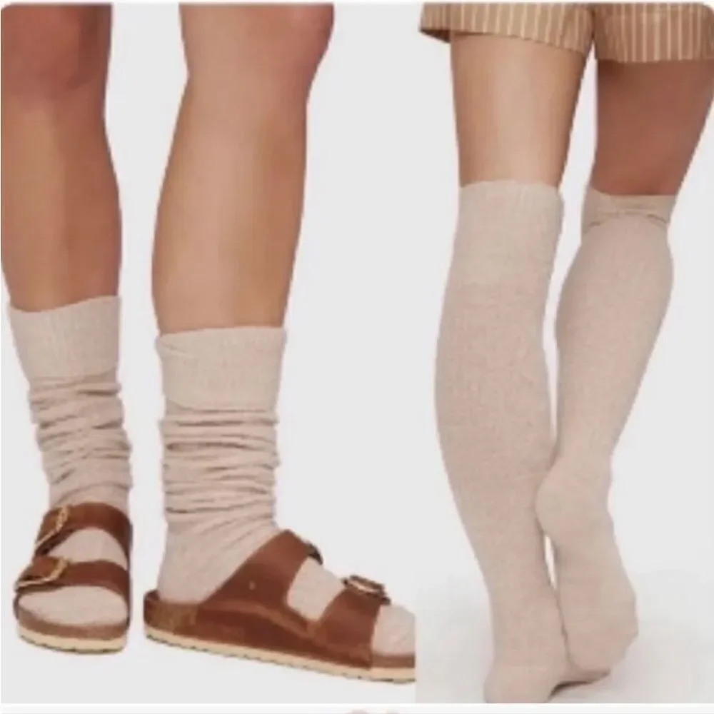 Pudus Over The Knee Sweater Socks NWT